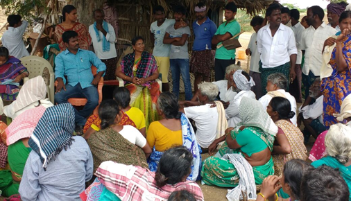 Village Meetings by Effort  NGO to create Awareness on espicebazaar